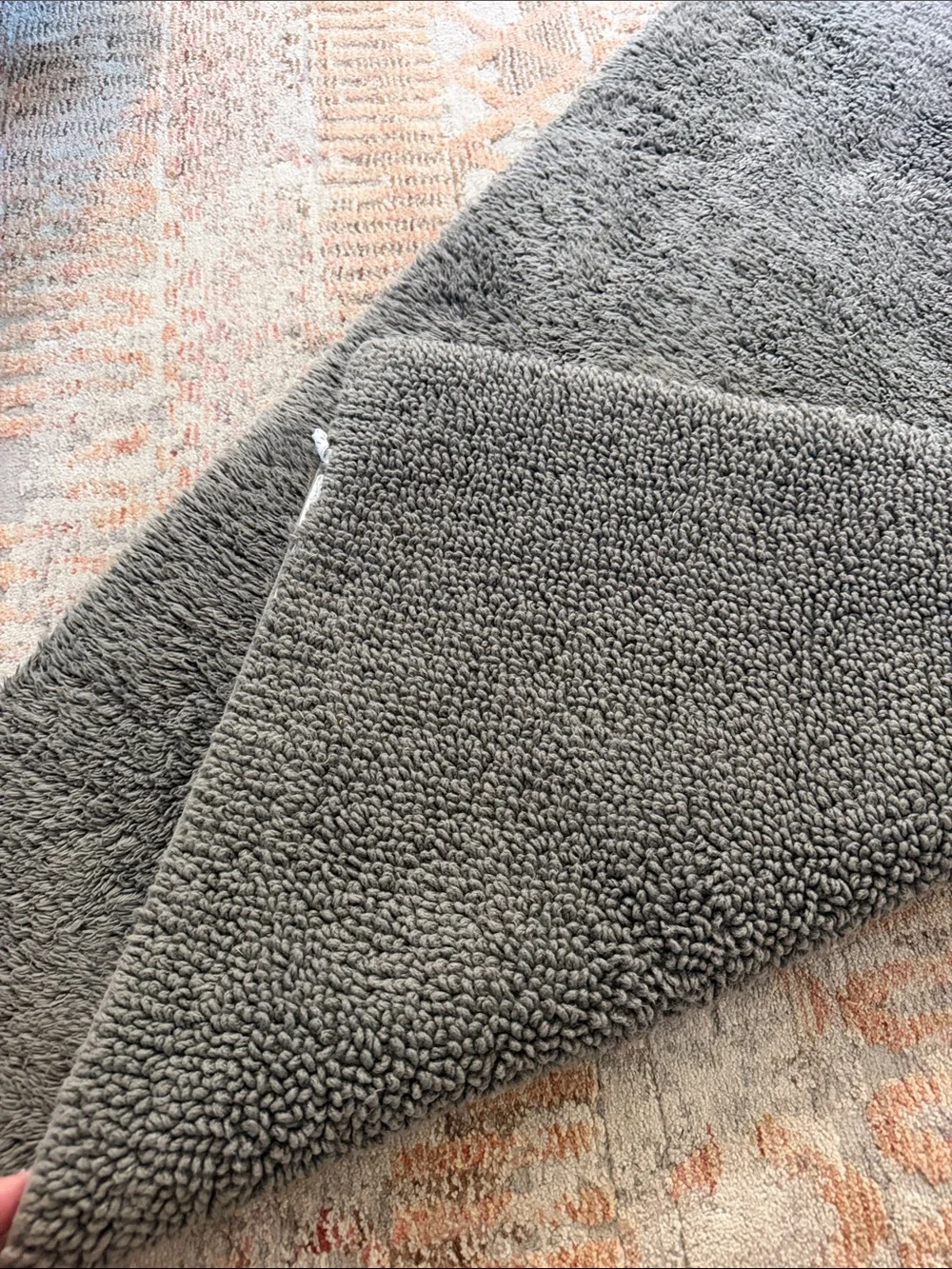 Pottery Barn plush shag